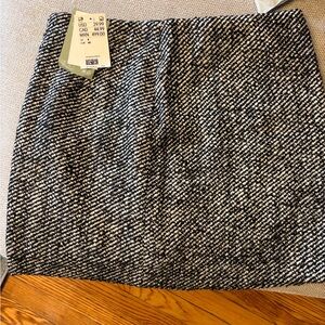 H&M Stylish Black and White Women's Skirt